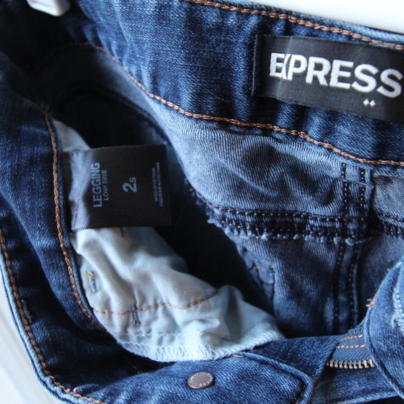 express jeans, size 2 short - Picture 4 of 4
